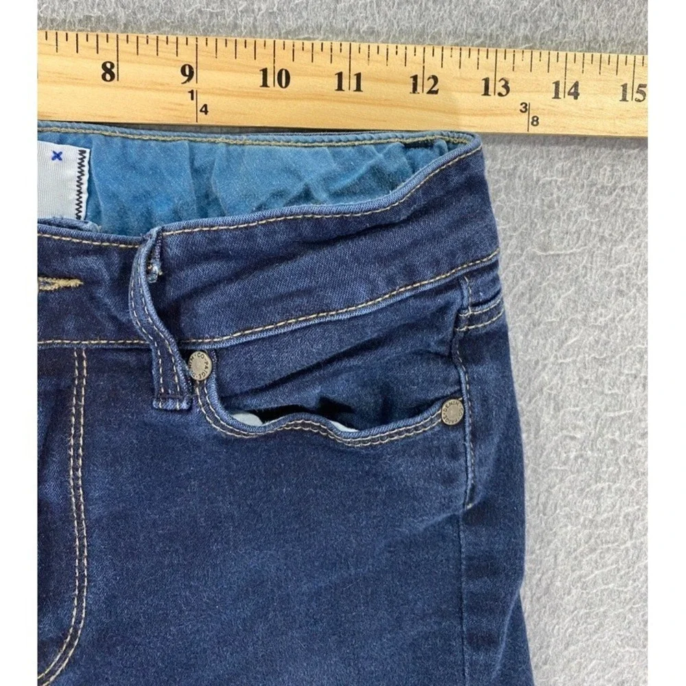 Paige High Rise Bell Canyon Flare Jeans Women's 26 Blue‎ Denim Stretch Pants USA - Picture 2 of 9